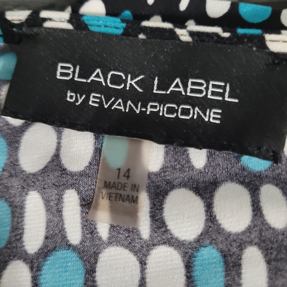 BUNDLE SALE! Evan Picone Polka Dot Wrap Dress Sz 14 - Picture 6 of 7